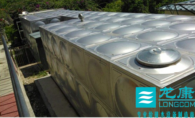 组合式不锈钢水箱 锈钢拼接水箱大型储水消防设备供水设备蓄水箱图2