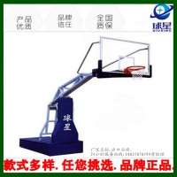 篮球架户外成人比赛专业篮球架室外标准移动室内安全加固篮球框架凹箱式篮