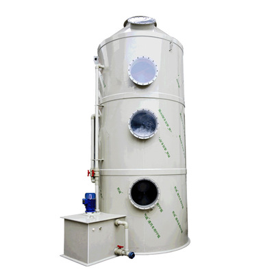 厂家供应酸雾废气处理成套设备净化塔 耐酸碱耐老化喷淋洗涤塔