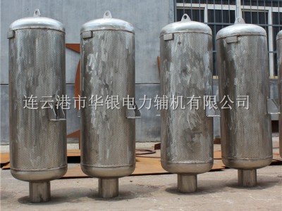华银销售DN100安全阀排汽消声器 蒸汽消声器 锅炉排气消声器 小孔消声器 复合式消声器