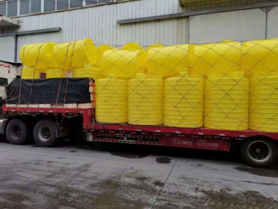 朗盛供应污水处理加药桶 PE加药箱1吨计量箱厂家