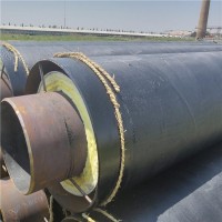 供应三油两布保温钢管 圣泽重工3PE钢套钢蒸汽管道 埋地保温管厂家
