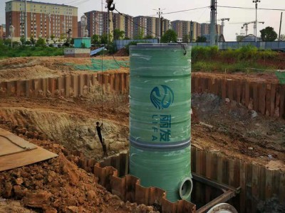 湖南丽发 一体化预制泵站定制 玻璃钢预制泵站厂家 一体化给水泵站