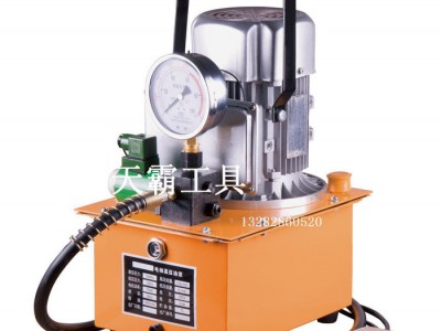 高压电动泵浦电动油压泵柱塞泵(脚踏式-带电磁阀)ZCB6-5-A