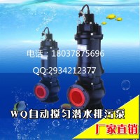 润祥JYWQ25-10-2.2排污泵 JYWQ自动搅匀式排污泵 立式排污泵 ** 潜水泵