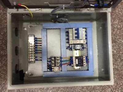水泵控制箱液位浮球控制柜 地下室排污泵手自动 一控一控制箱4KW