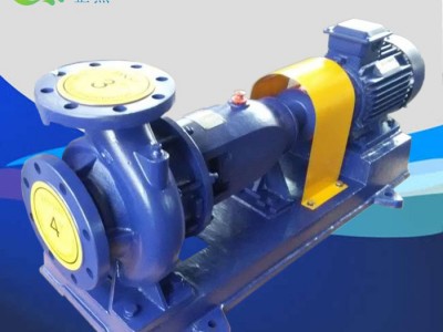 卧式离心泵IS150-125-250单级单吸清水管道离心泵 IR型热水循环泵定金
