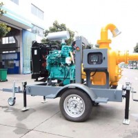 大泽动力300立方柴油移动泵车1800立方柴油泵大流量