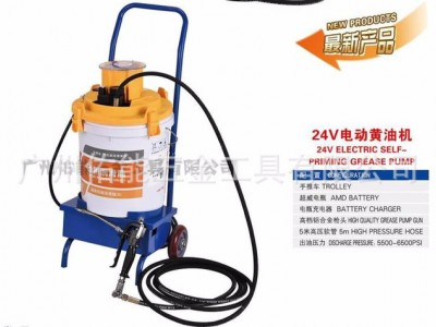 24V 高压电动黄油机 挖机润滑设备大型机械电动黄油泵注油机