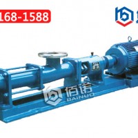供应上海佰诺泵阀有限公司  g型螺杆泵 G型单螺杆泵G20-1**价格合理 g型螺杆泵