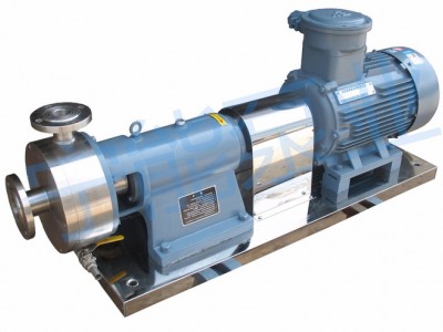 上海宁能V型进口式不锈钢凸轮转子泵万用输送泵胶体泵容积泵