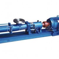 G型单螺杆泵 淤泥排污螺杆泵 专业不阻塞污水单螺杆泵