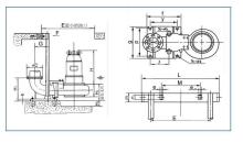 WQ型潜水排污泵安装尺寸图