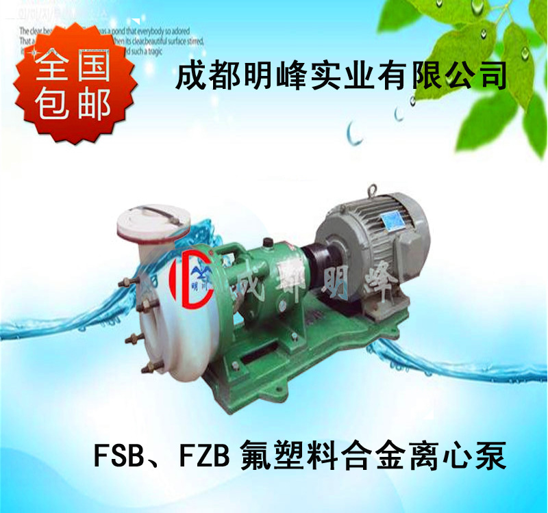 FSB氟塑料合金离心泵1